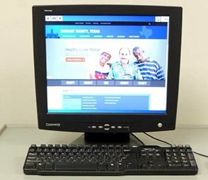 computer monitor screen